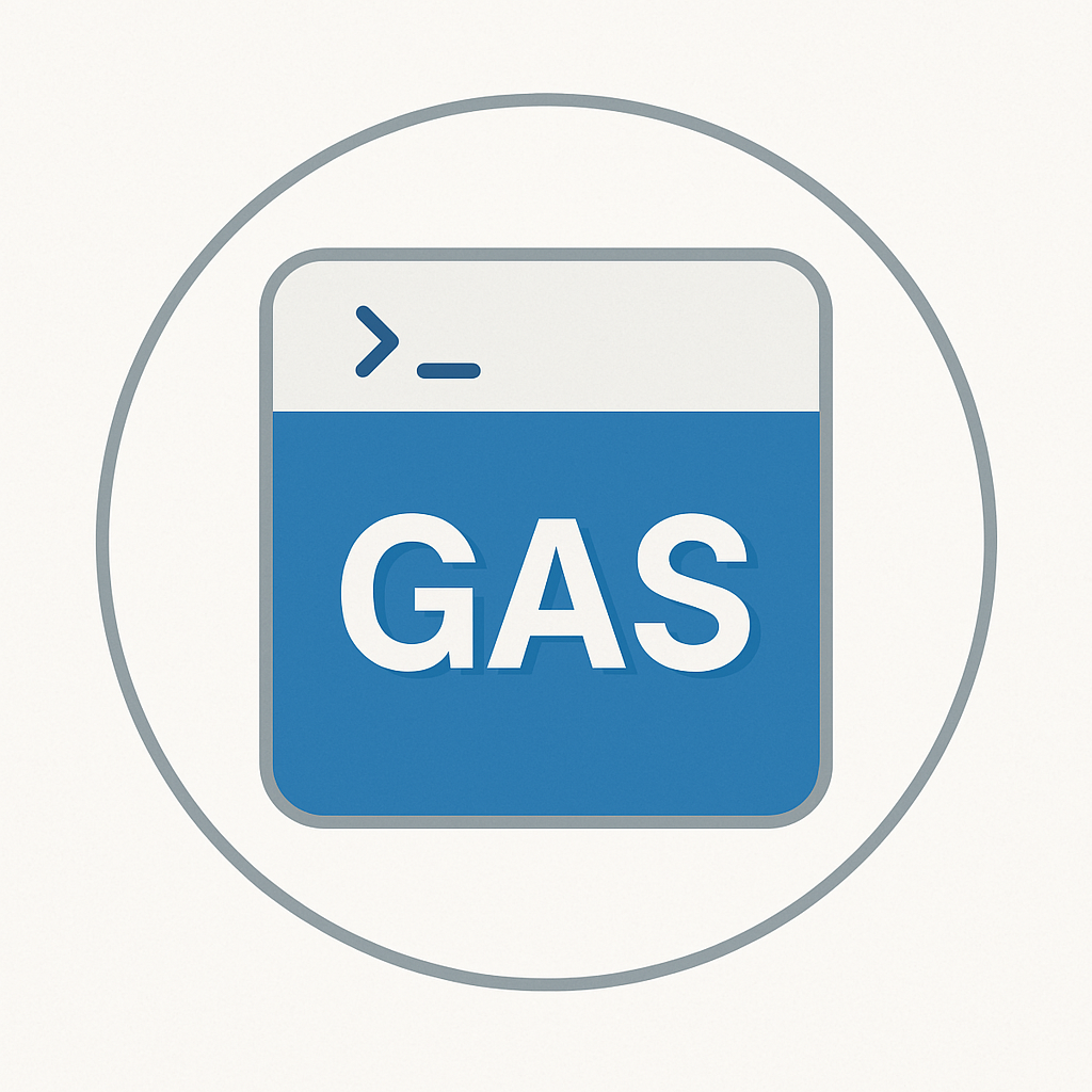 Google Apps Scriptのアイコン風イラスト